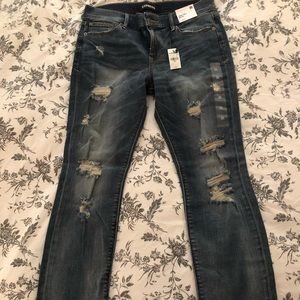 NWT Express mid rise skinny ankle jeans